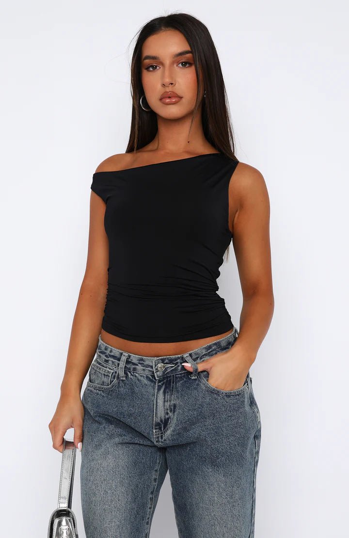 Asymmetrical Tank Top - Notorious