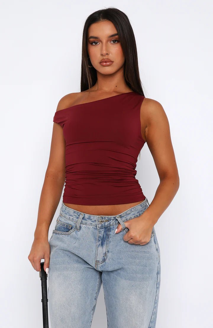 Asymmetrical Tank Top - Notorious