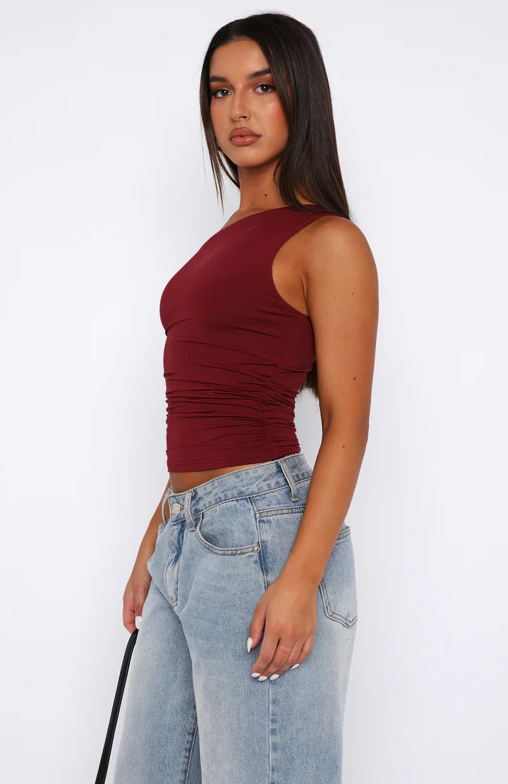 Asymmetrical Tank Top - Notorious