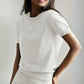 Basic Knit T-Shirt - Notorious (Bianco)