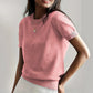 Basic Knit T-Shirt - Notorious (Rosa)