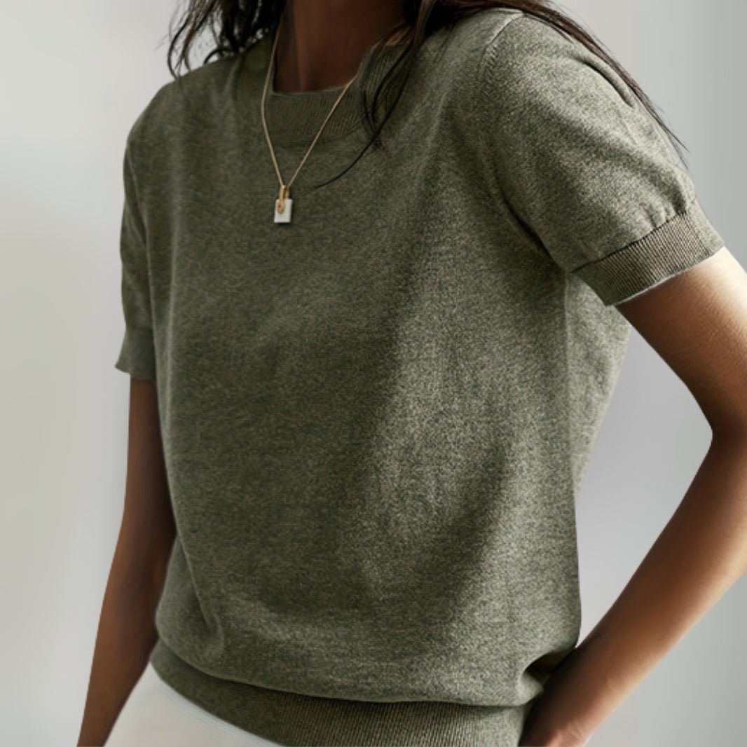 Basic Knit T-Shirt - Notorious (Verde Oliva)