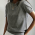 Basic Knit T-Shirt - Notorious (Grigio)