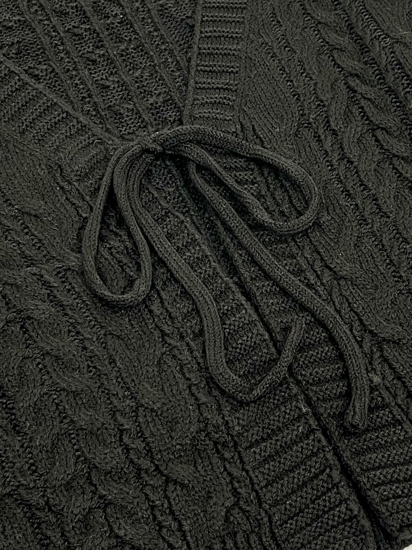 Cardigan Crop Knot - Notorious
