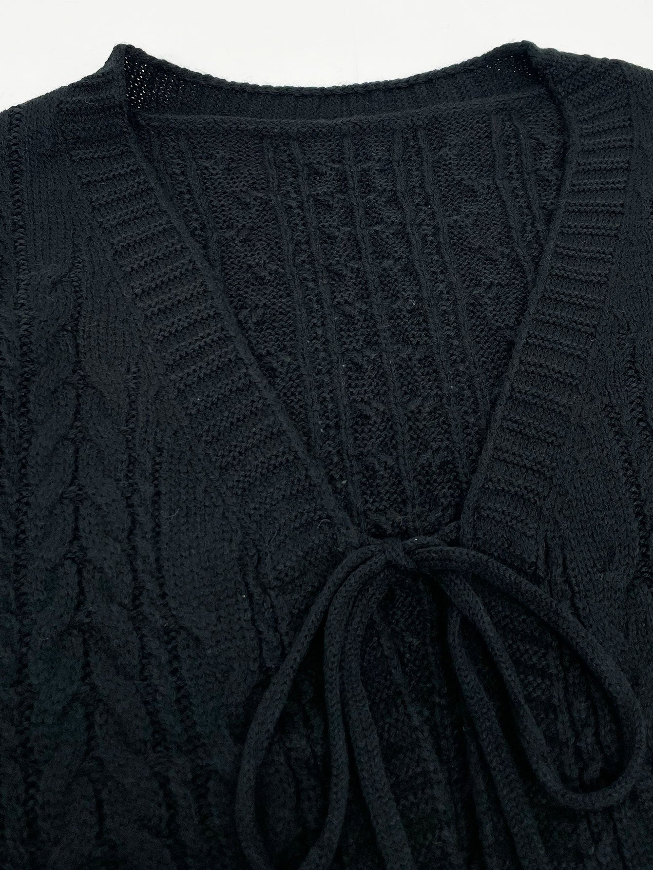 Cardigan Crop Knot - Notorious