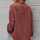 Corduroy Oversize Shirt - Notorious (Bordeaux)