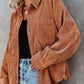 Corduroy Oversize Shirt - Notorious (Arancio Bruciato)