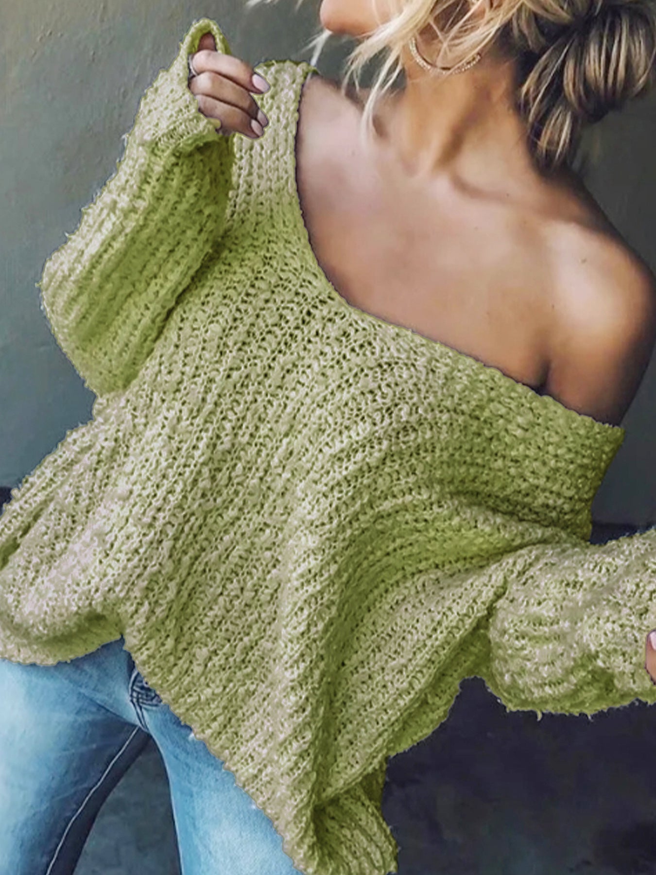 Cozy Knit - Notorious (Verde Lime)
