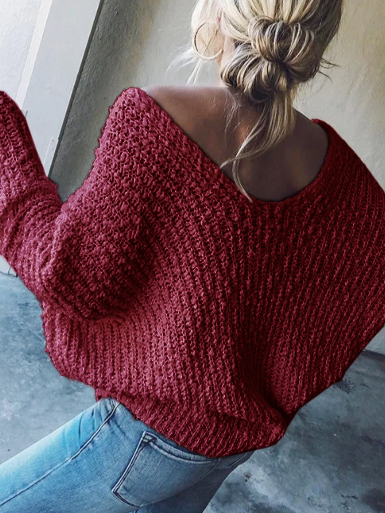Cozy Knit - Notorious (Bordeaux)