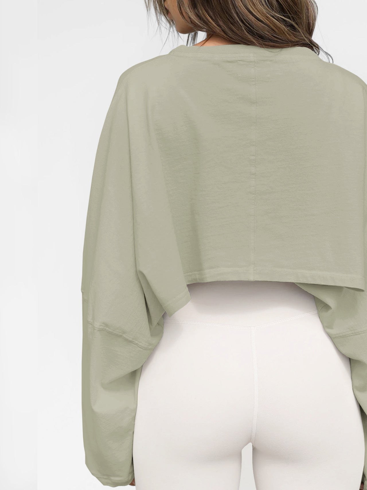 Cropped Sweatshirt - Notorious (Verde Tè)