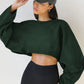 Cropped Sweatshirt - Notorious (Verde Scuro)
