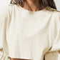 Cropped Sweatshirt - Notorious (Bianco Panna)