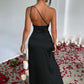 Elegant One Shoulder Dress - Notorious (Nero)