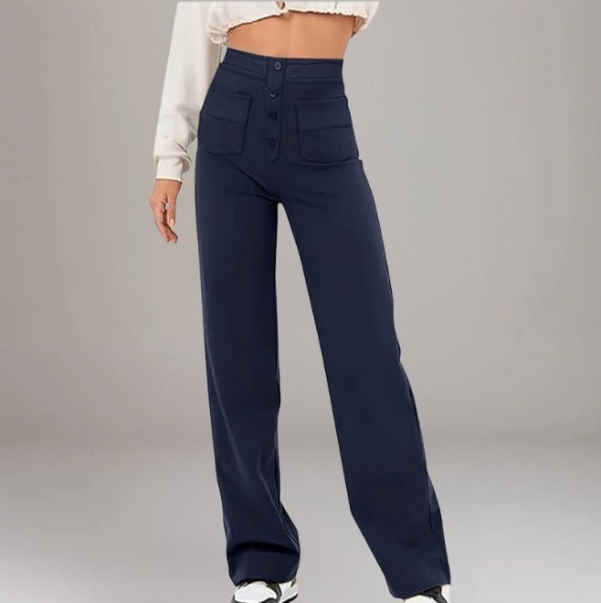 Flex Button Pants - Notorious (Navy Blue)