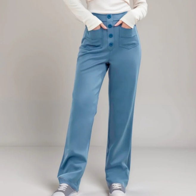 Flex Button Pants - Notorious (Blu Mare)