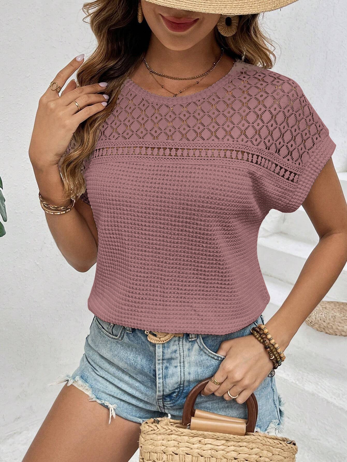 Lace T-shirt - Notorious