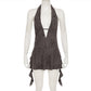 Mini Backless Dress