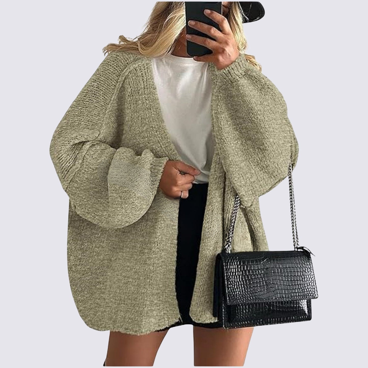Maglione Cardigan Oversize - Notorious
