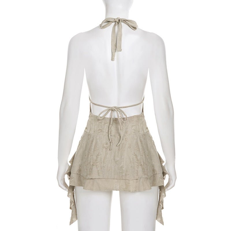 Mini Backless Dress - Notorious