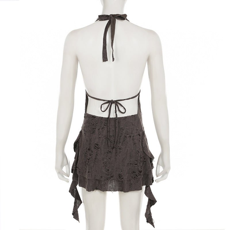 Mini Backless Dress - Notorious