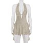 Mini Backless Dress - Notorious