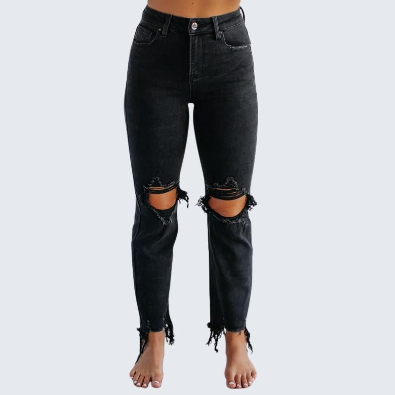 Notorious Ripped Jeans - Notorious (Nero)