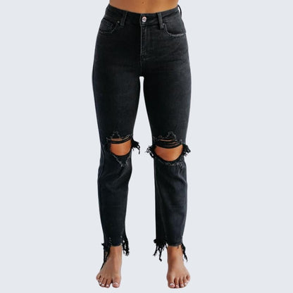 Notorious Ripped Jeans - Notorious (Nero)