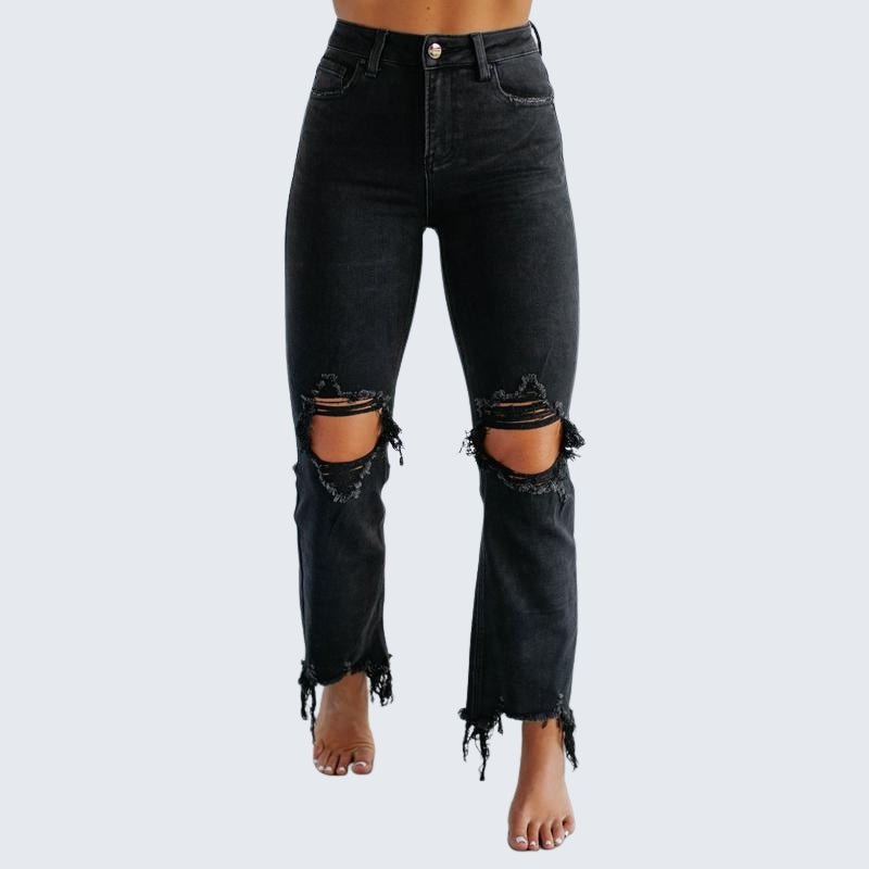 Notorious Ripped Jeans - Notorious (Nero)