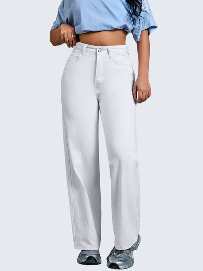 Notorious Wide Jeans - Notorious (Bianco)