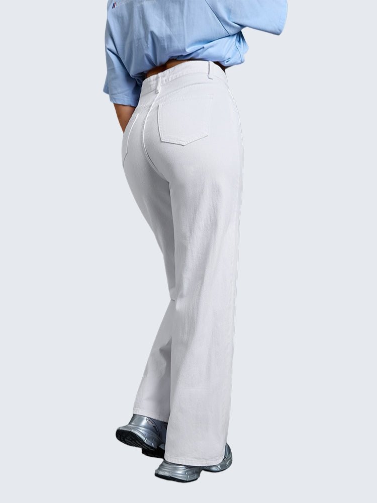 Notorious Wide Jeans - Notorious (Bianco)