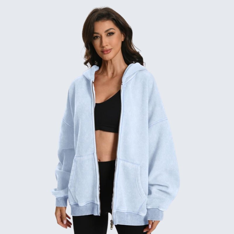 Oversize Zip Hoodie - Notorious