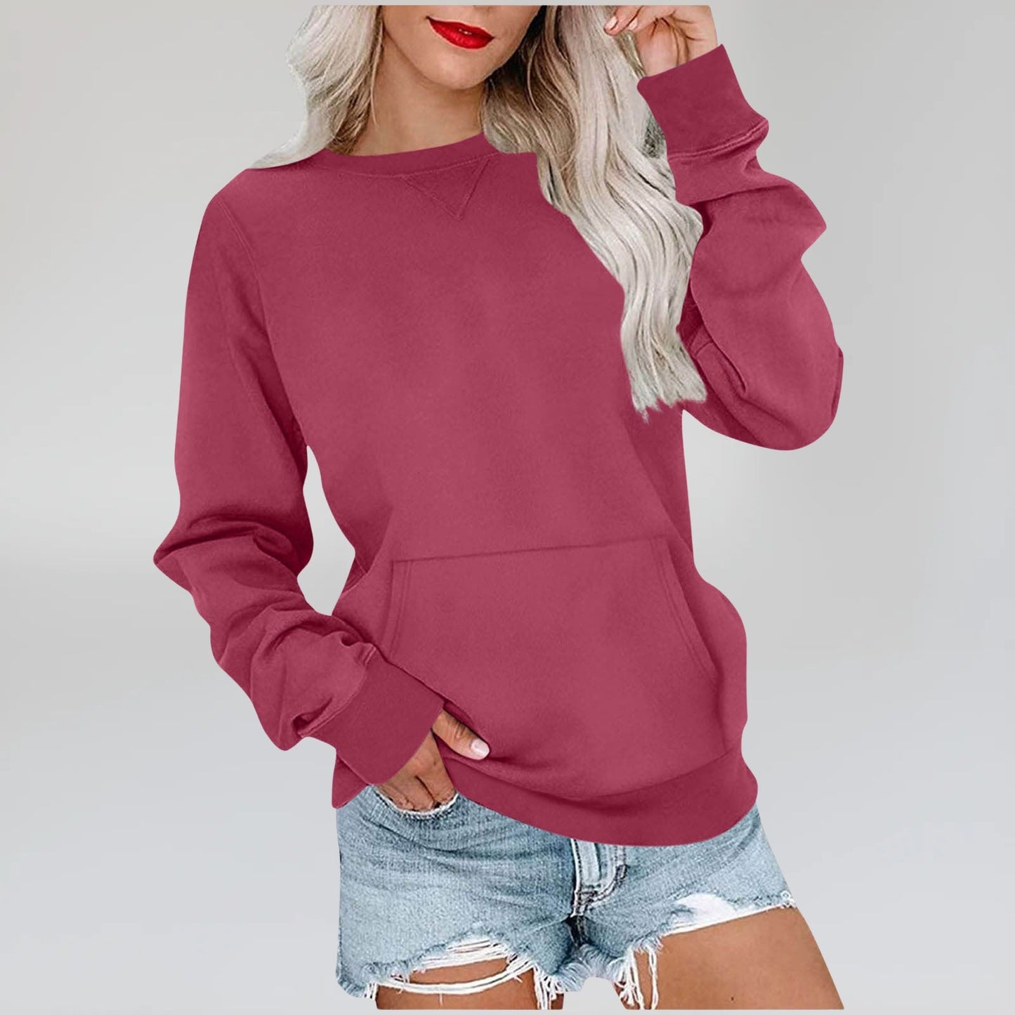 Pocket Sweatshirt - Notorious (Lampone)
