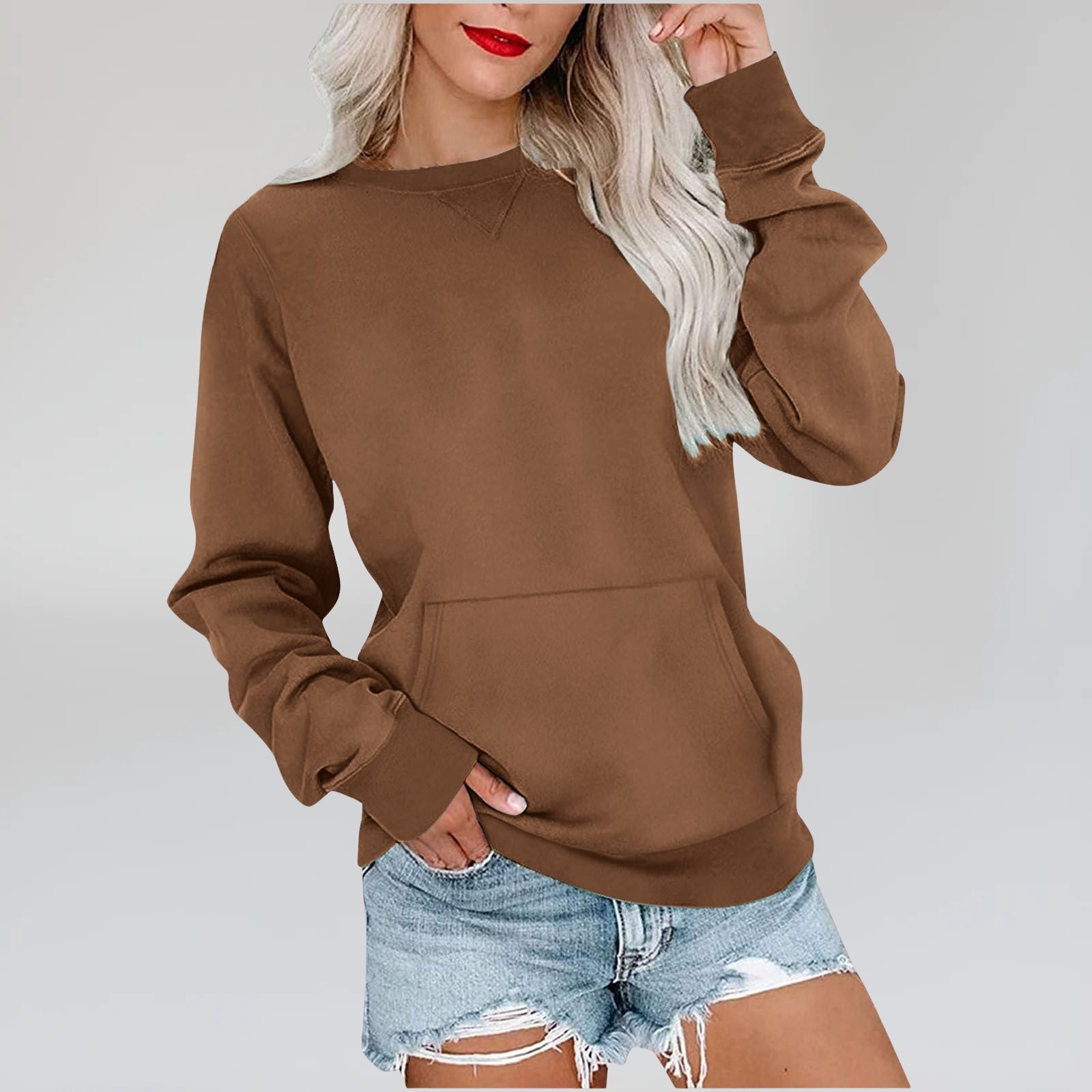 Pocket Sweatshirt - Notorious (Marrone)