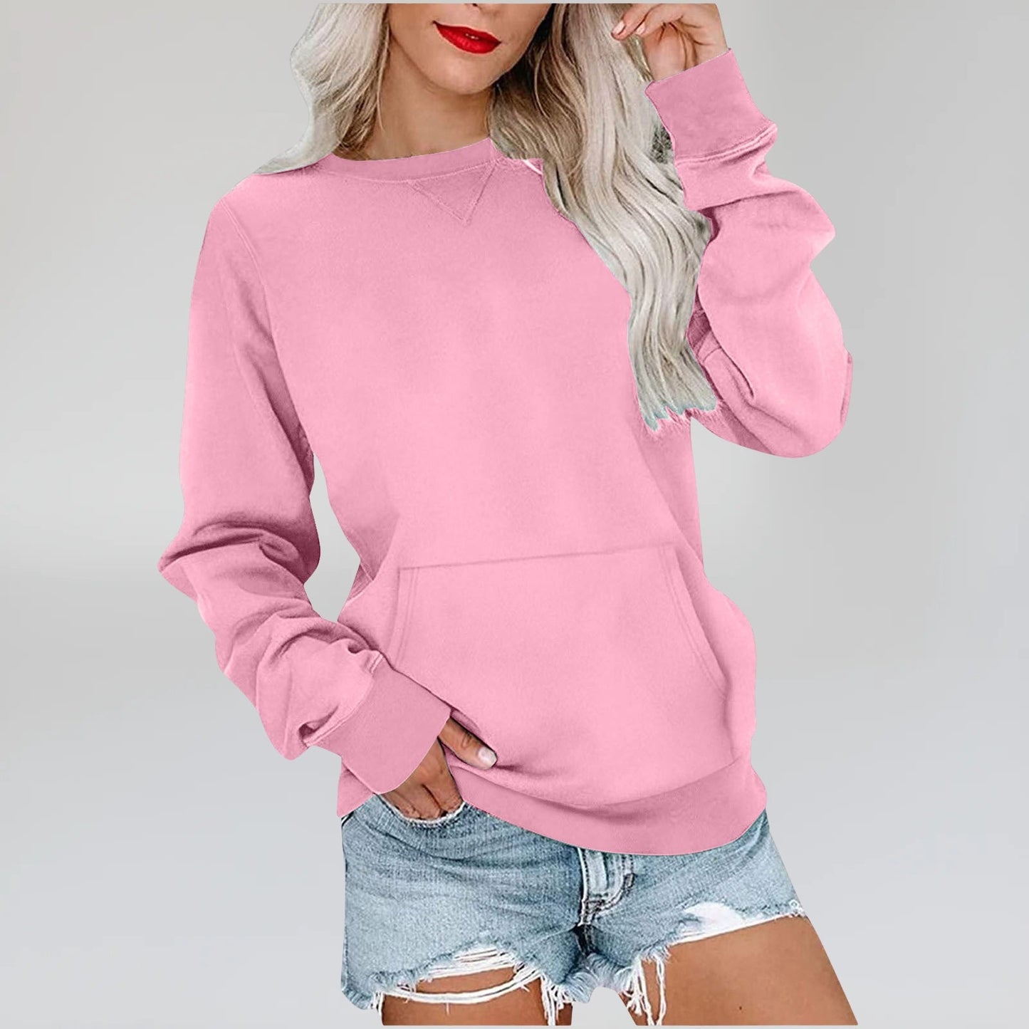 Pocket Sweatshirt - Notorious (Rosa)