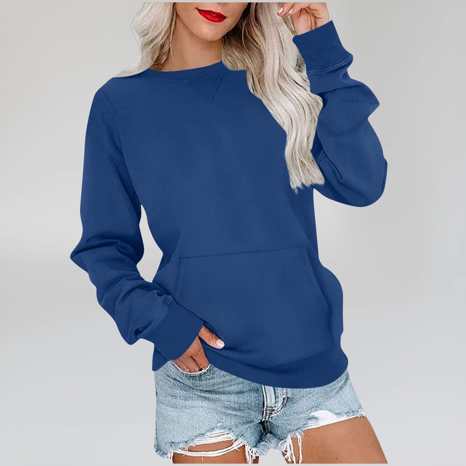 Pocket Sweatshirt - Notorious (Blu)