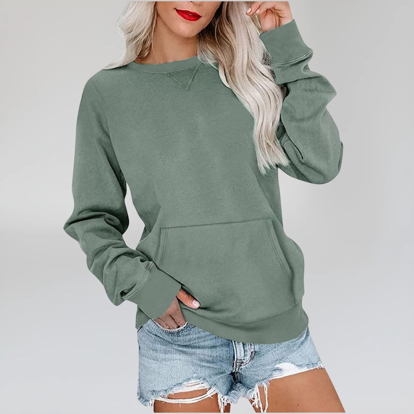 Pocket Sweatshirt - Notorious (Verde Tè)