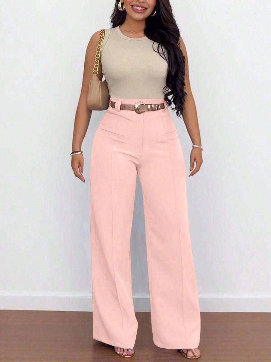 Royal Pants - Pantaloni Palazzo a Vita Media - Notorious