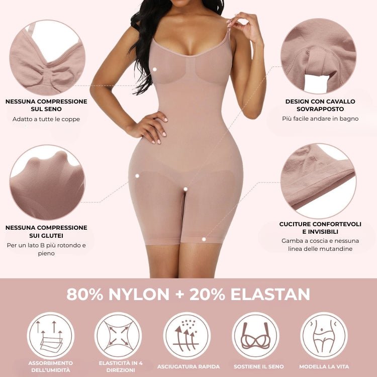 Seamless Bodysuit - Body Modellante a Corpo Intero - Notorious