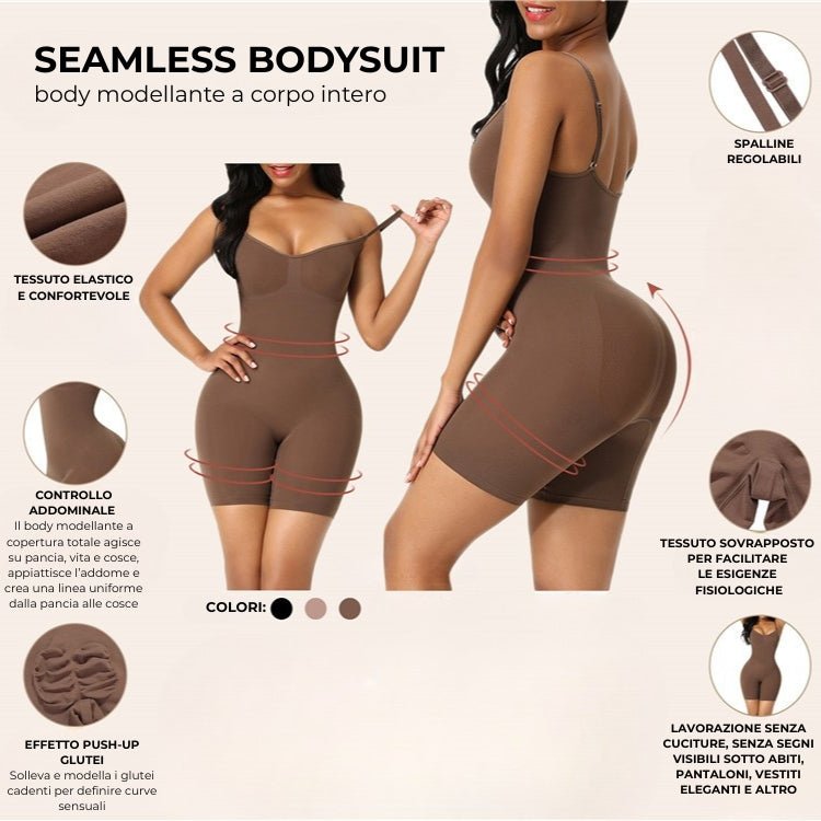 Seamless Bodysuit - Body Modellante a Corpo Intero - Notorious