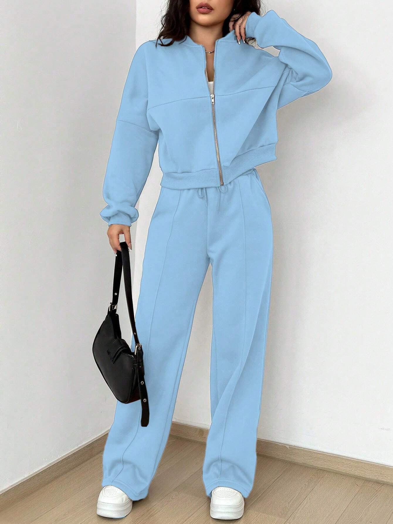 Set Tuta Oversize - Notorious (Azzurro Chiaro)