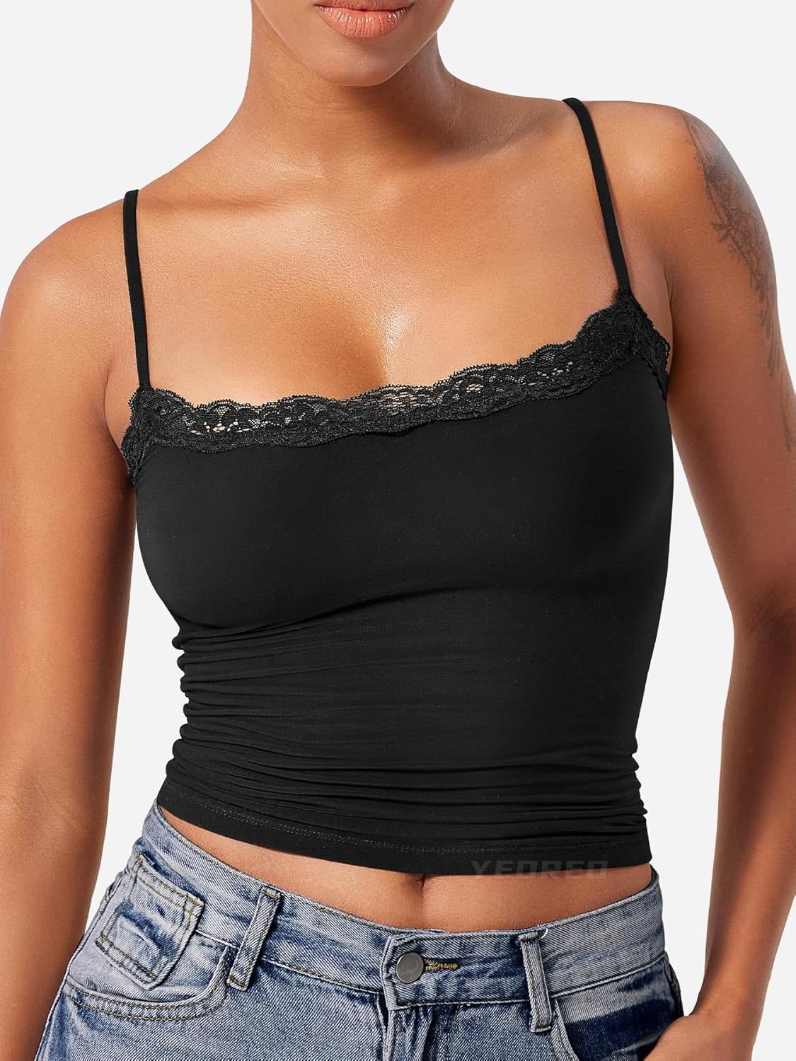 Skin Tank Top - Canotta con pizzo - Notorious
