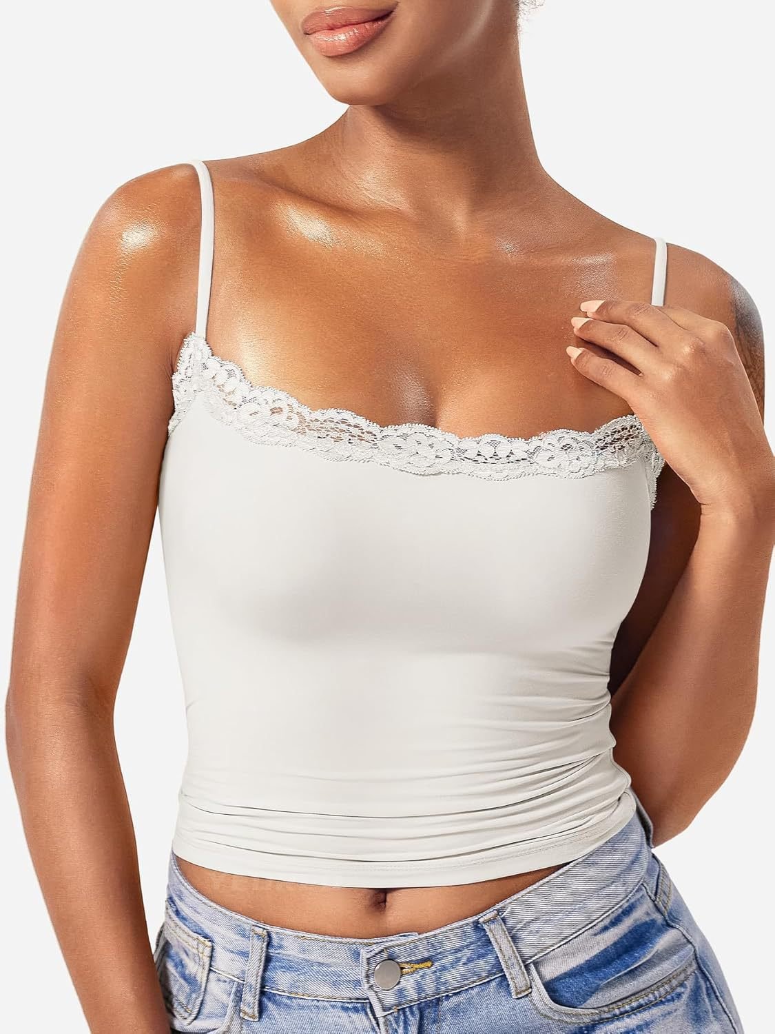Skin Tank Top - Canotta con pizzo - Notorious