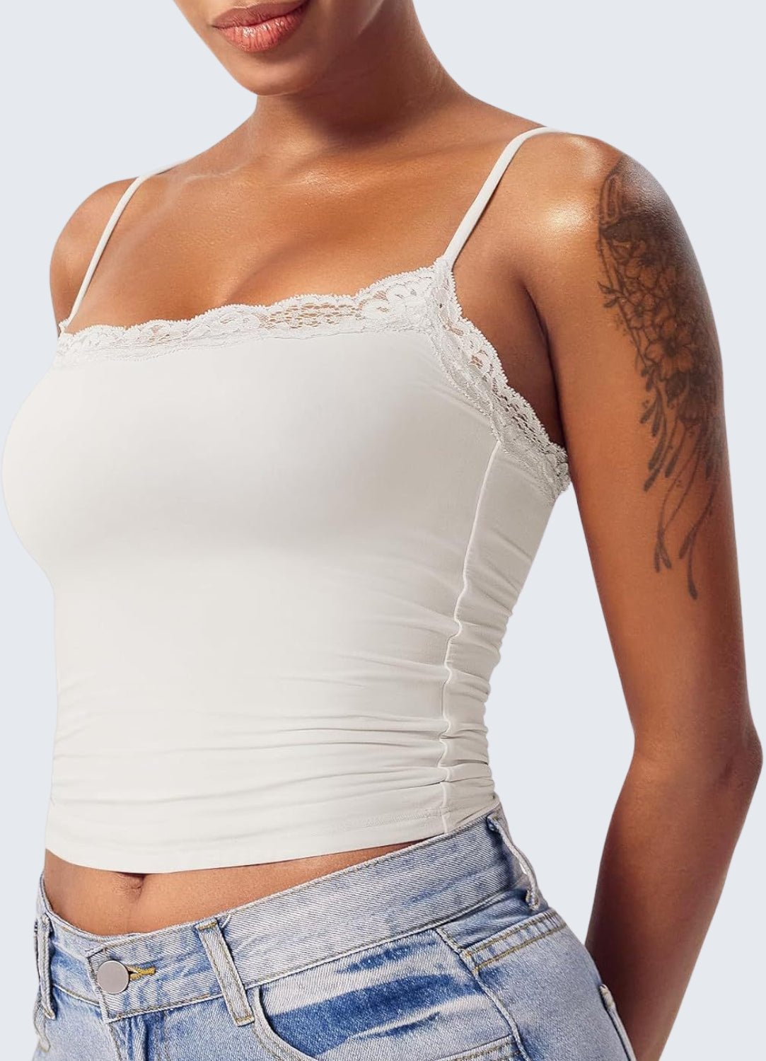 Skin Tank Top - Canotta con pizzo - Notorious