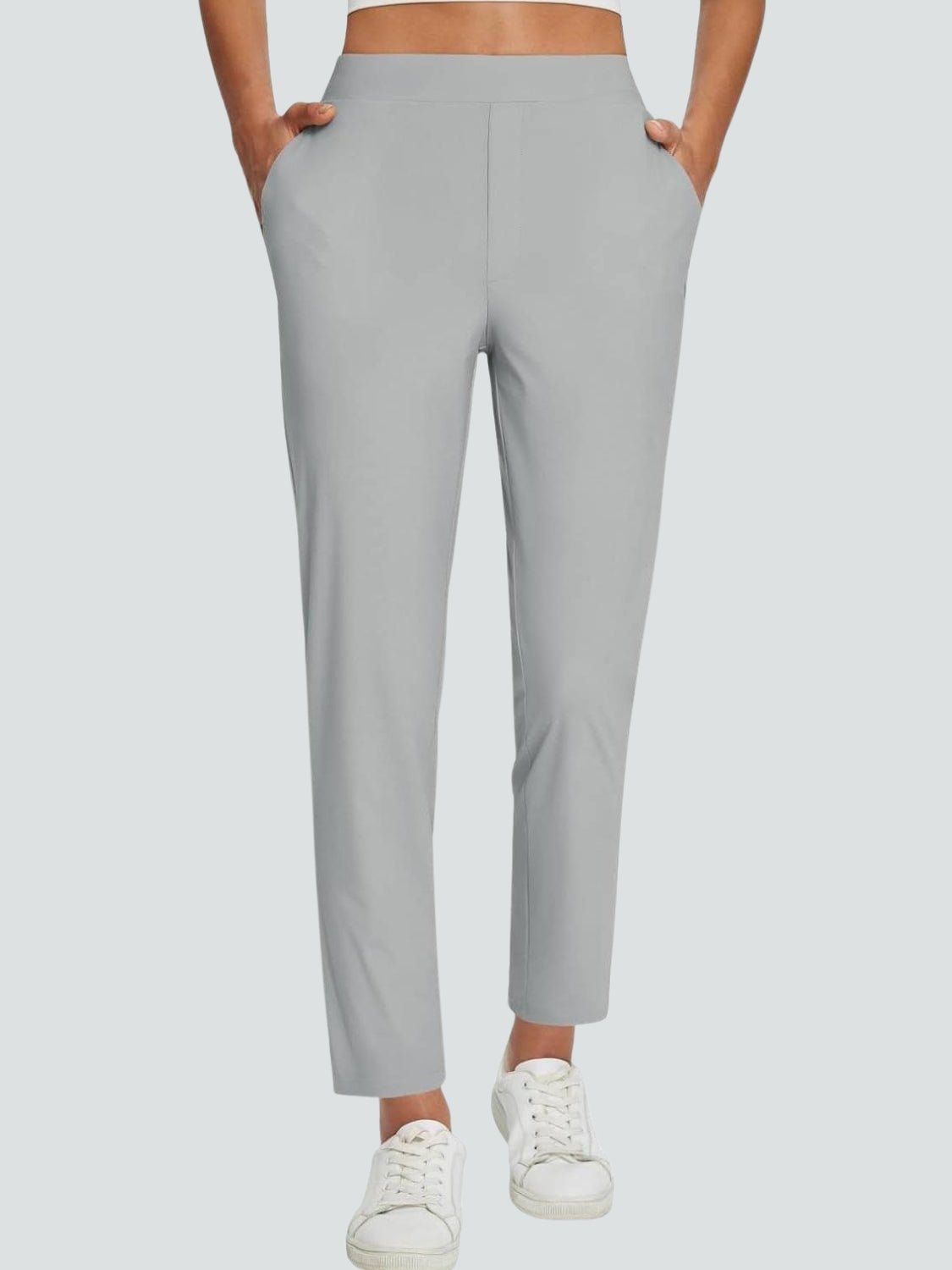 Slim Fit Comfort Pants - Notorious (Grigio Chiaro)