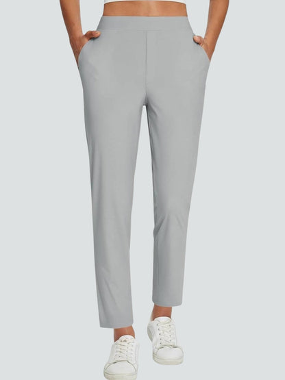 Slim Fit Comfort Pants - Notorious (Grigio Chiaro)