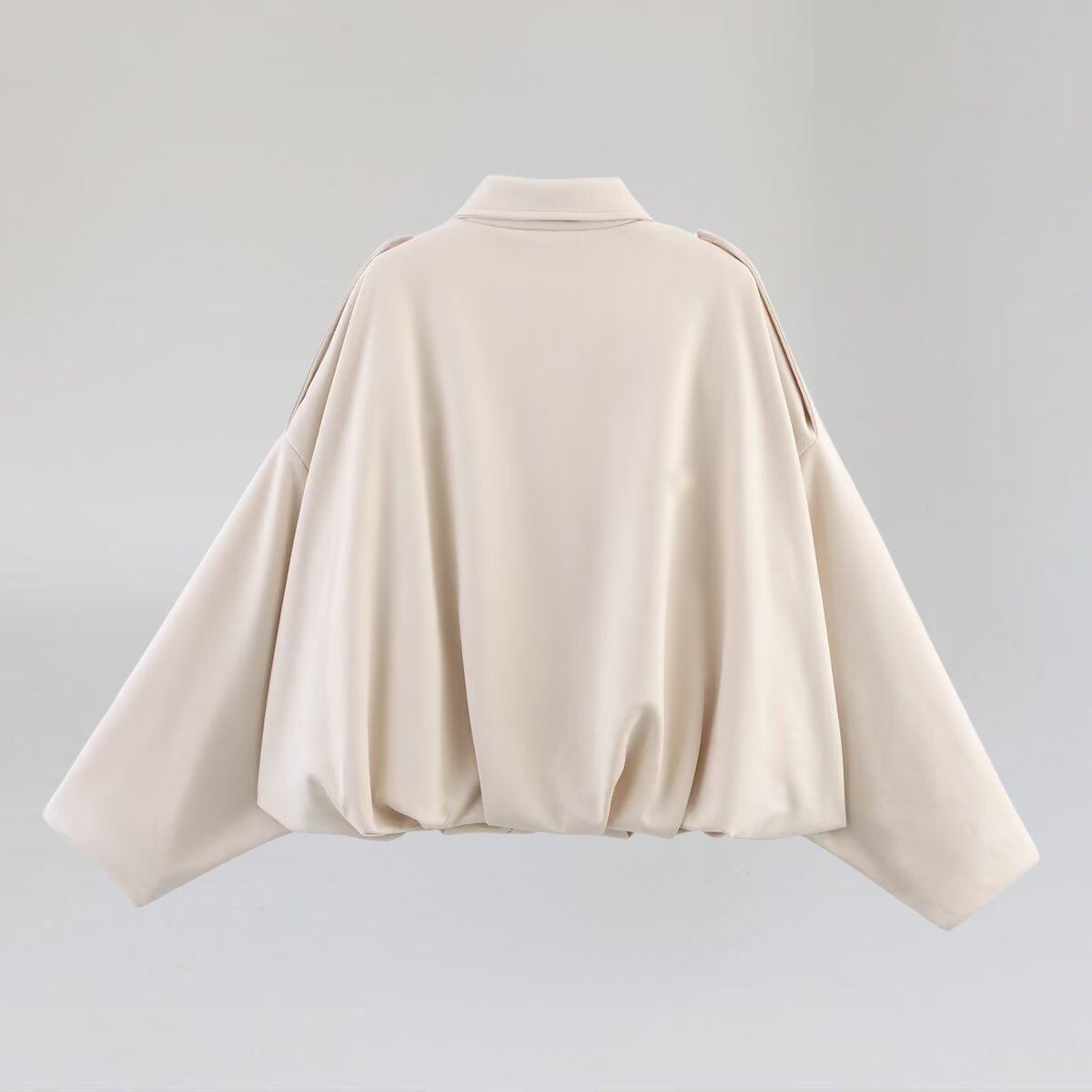 Trendy Oversize Jacket - Notorious (Bianco)