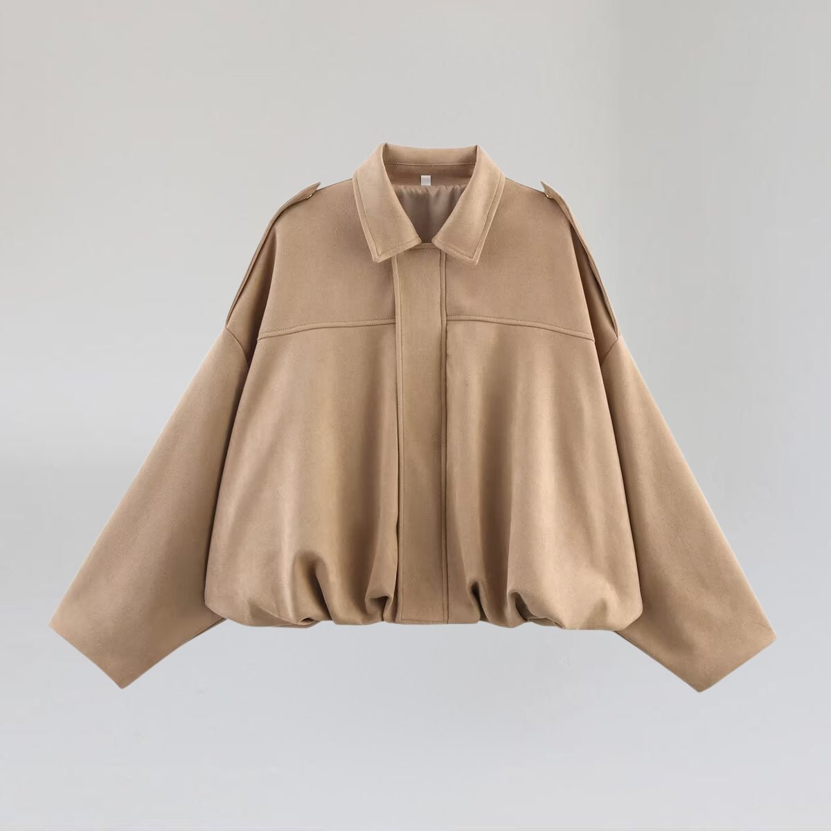 Trendy Oversize Jacket - Notorious (Khaki)