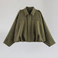 Trendy Oversize Jacket - Notorious (Verde Militare)