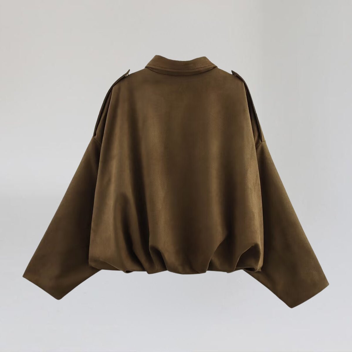 Trendy Oversize Jacket - Notorious (Marrone)