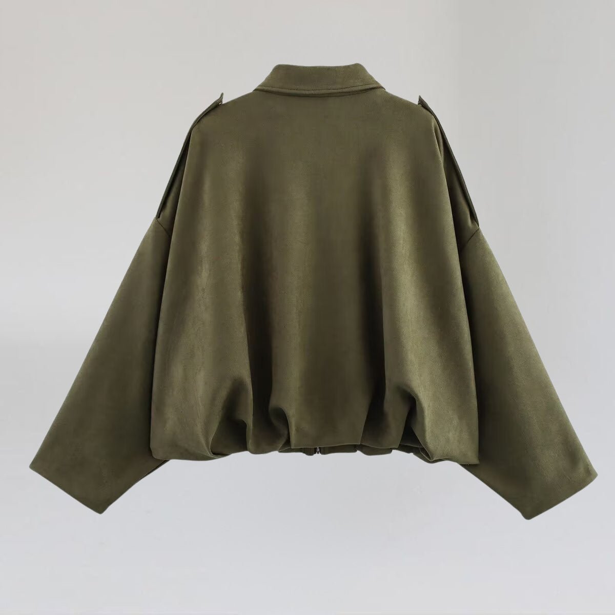 Trendy Oversize Jacket - Notorious (Verde Militare)